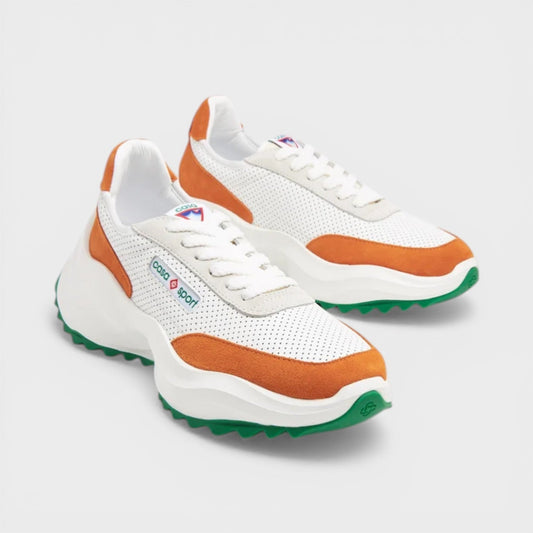Atlantis Sneaker White Orange