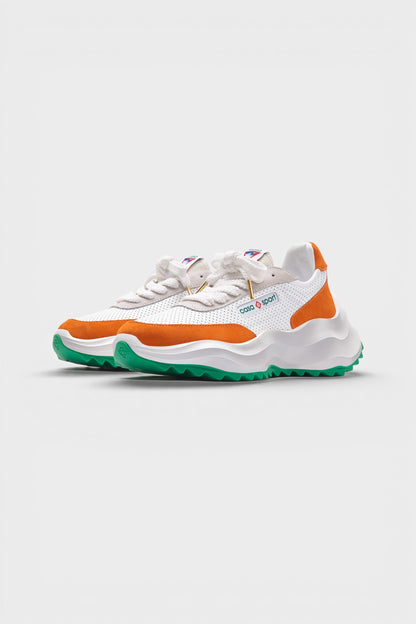 Atlantis Sneaker White Orange
