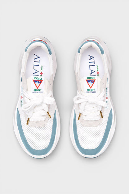 Atlantis Sneaker White Light Blue Womens