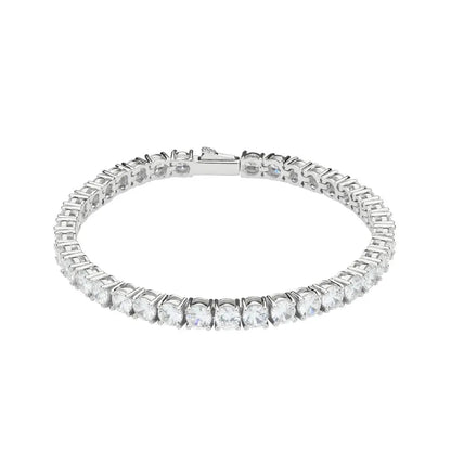 4mm Tennis Bracelet - Silver