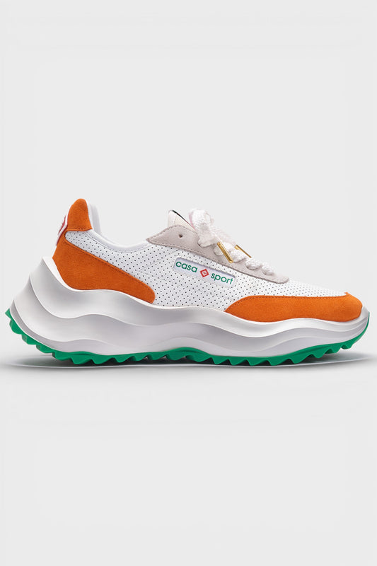 Atlantis Sneaker White Orange