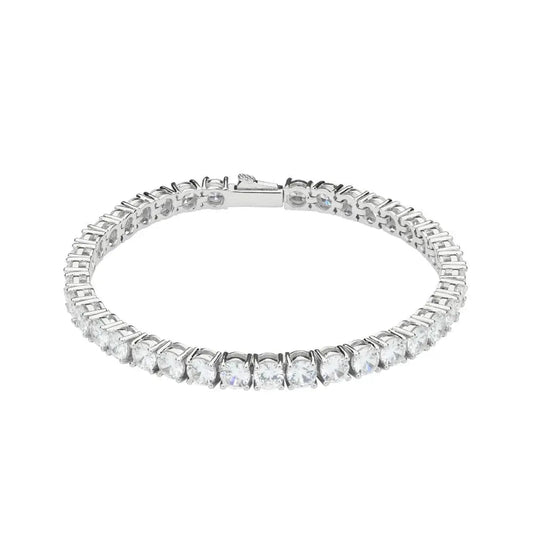 5mm Tennis Bracelet - Silver
