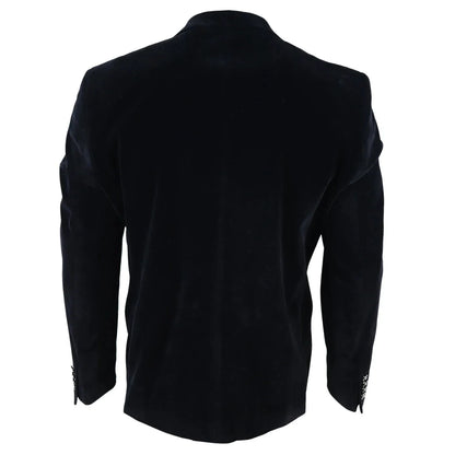 Men's Soft Velvet 1 Button Dinner Jacket Tuxedo Blazer
