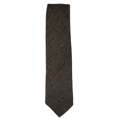 Men's Tweed Herringbone Tie & Pocket Square Set