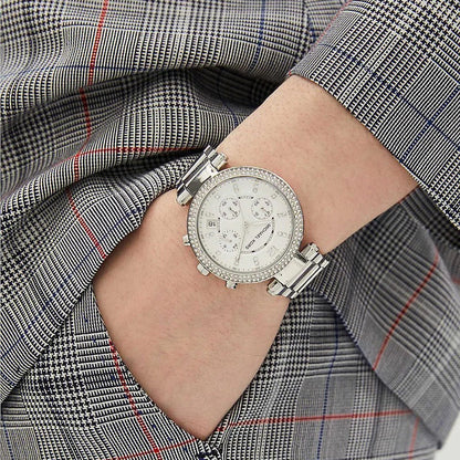 Michael Kors MK5353 Parker Women's Silver Watch
