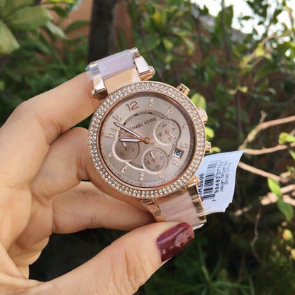 Michael Kors MK5896 Parker Women's Rose Gold Watch