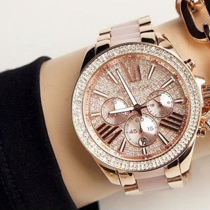 Michael Kors MK6096 Wren Women's Rose Gold Watch