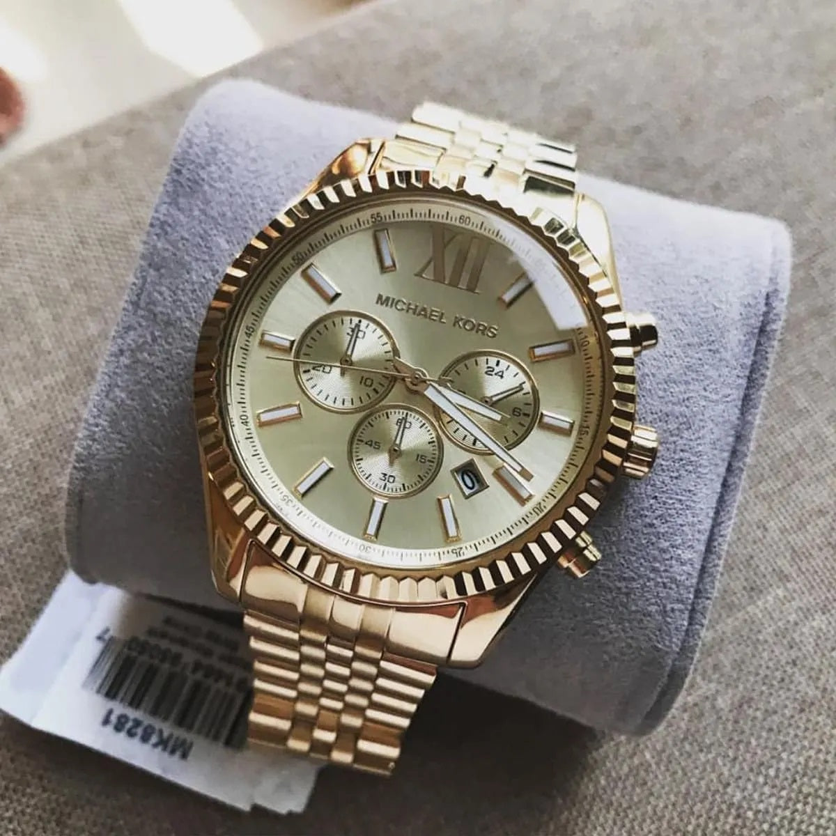 Michael Kors MK8281 Lexington Men's Gold Watch