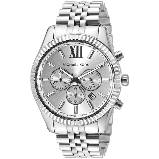 Michael Kors MK8405 Lexington Men's Silver Watch