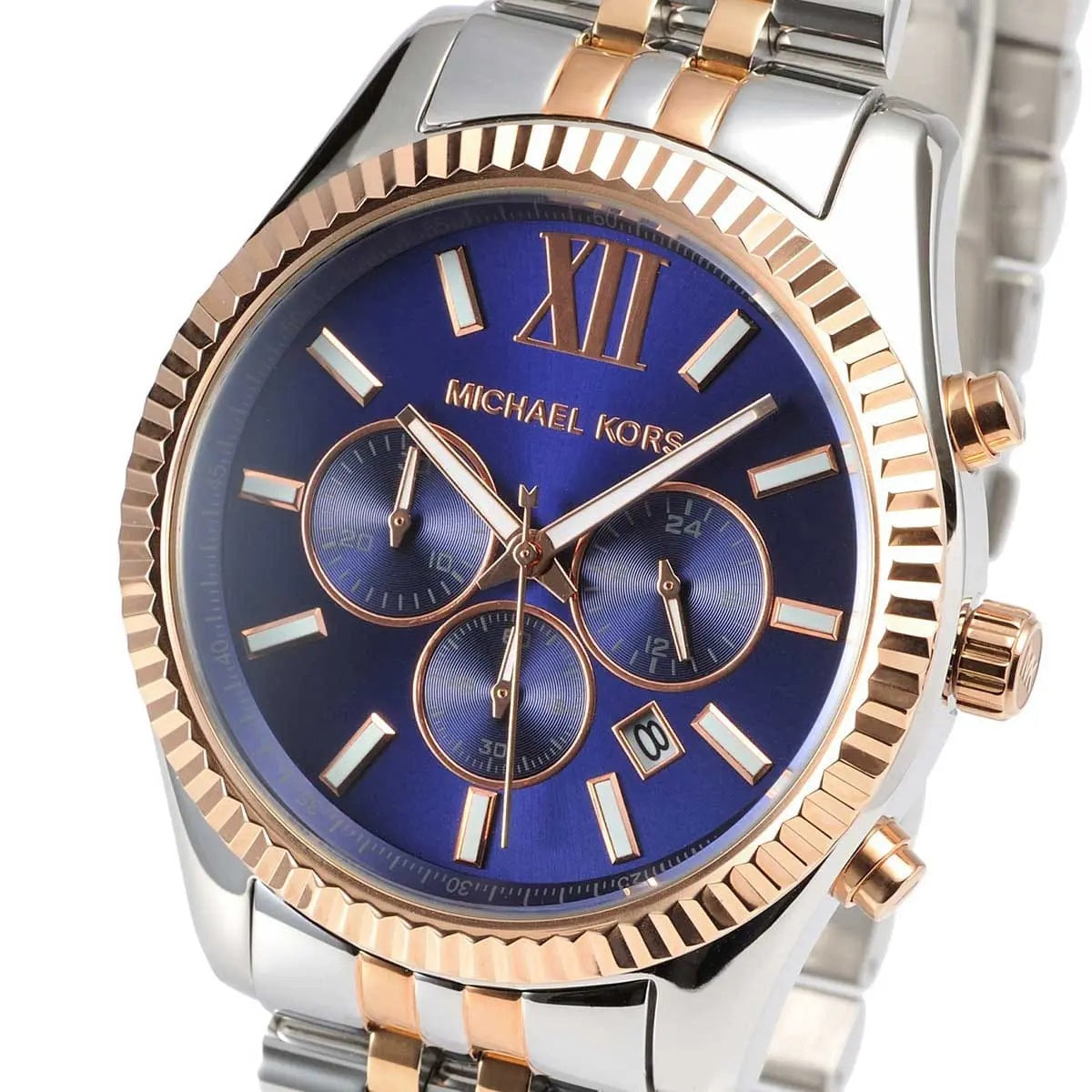 Michael Kors MK8412 Lexington Men's Two-Tone Watch