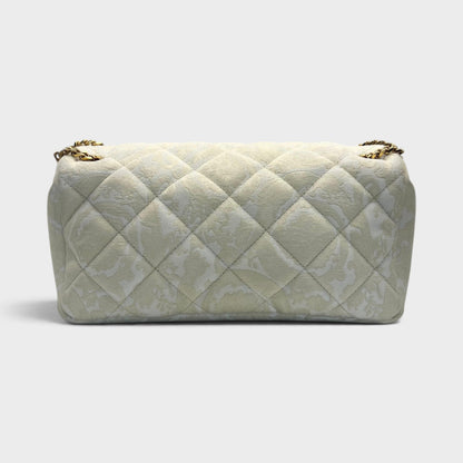Medusa Head Medium Shoulder Bag Beige