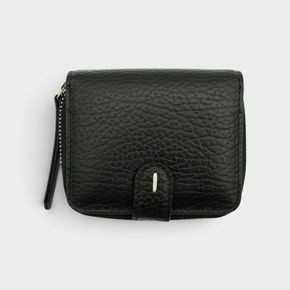 Four Stitch Leather Coin Pouch