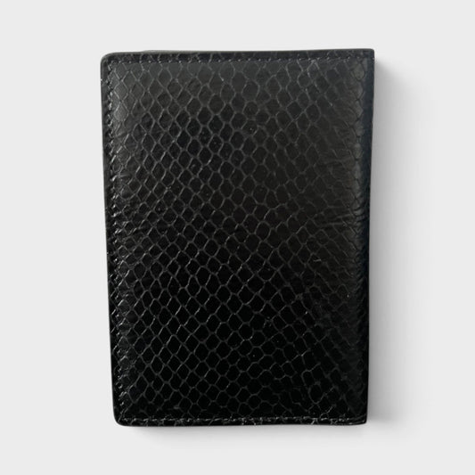 Medusa Card Case Leather Black