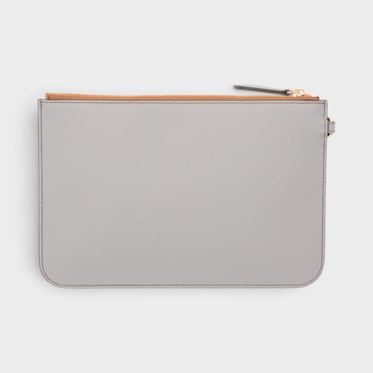 Pochette Peyton Wristlet Clutch Bag Cloud Grey