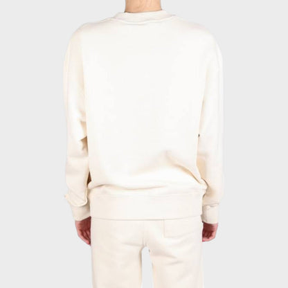 Terry Logo Sweatshirt Cream