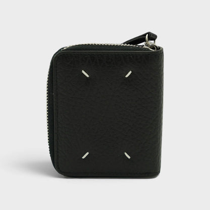 Four Stitch Leather Coin Pouch