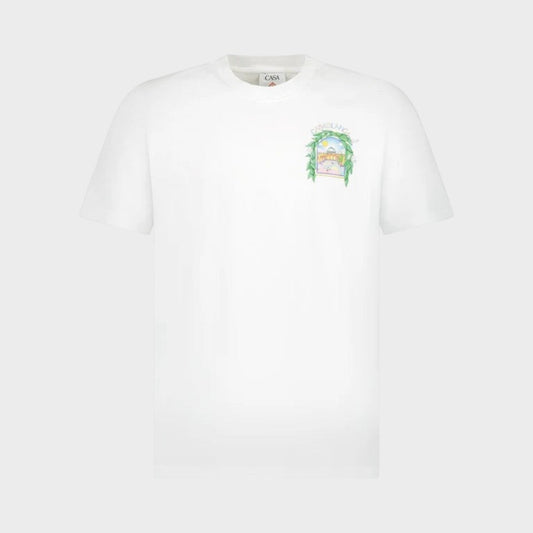 L'Arche De Tennis Short Sleeve T-Shirt White