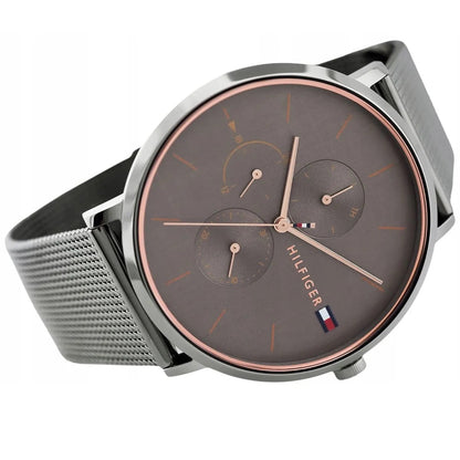 Tommy Hilfiger 1781945 Jenna Women's Grey Mesh Watch