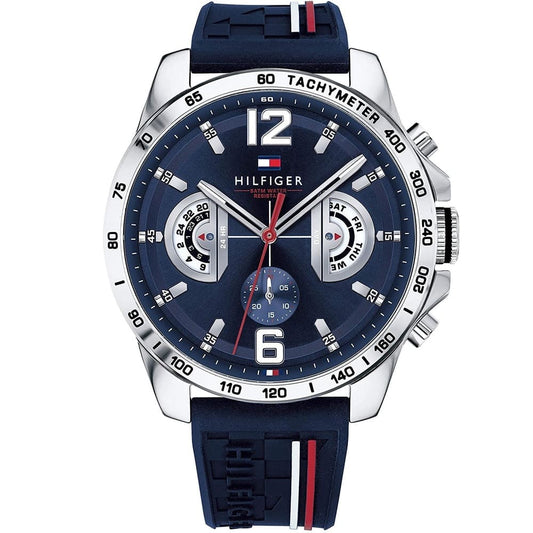Tommy Hilfiger 1791476 Decker Men's Blue Silicone Watch