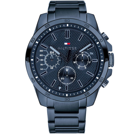 Tommy Hilfiger 1791560 Decker Men's All Blue Watch
