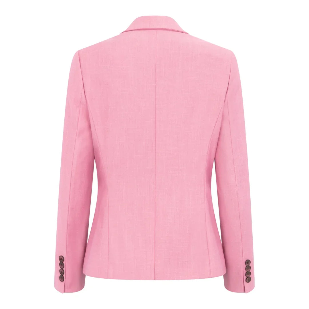 TP-16 - Women's 3 Piece Plain Pink Suit