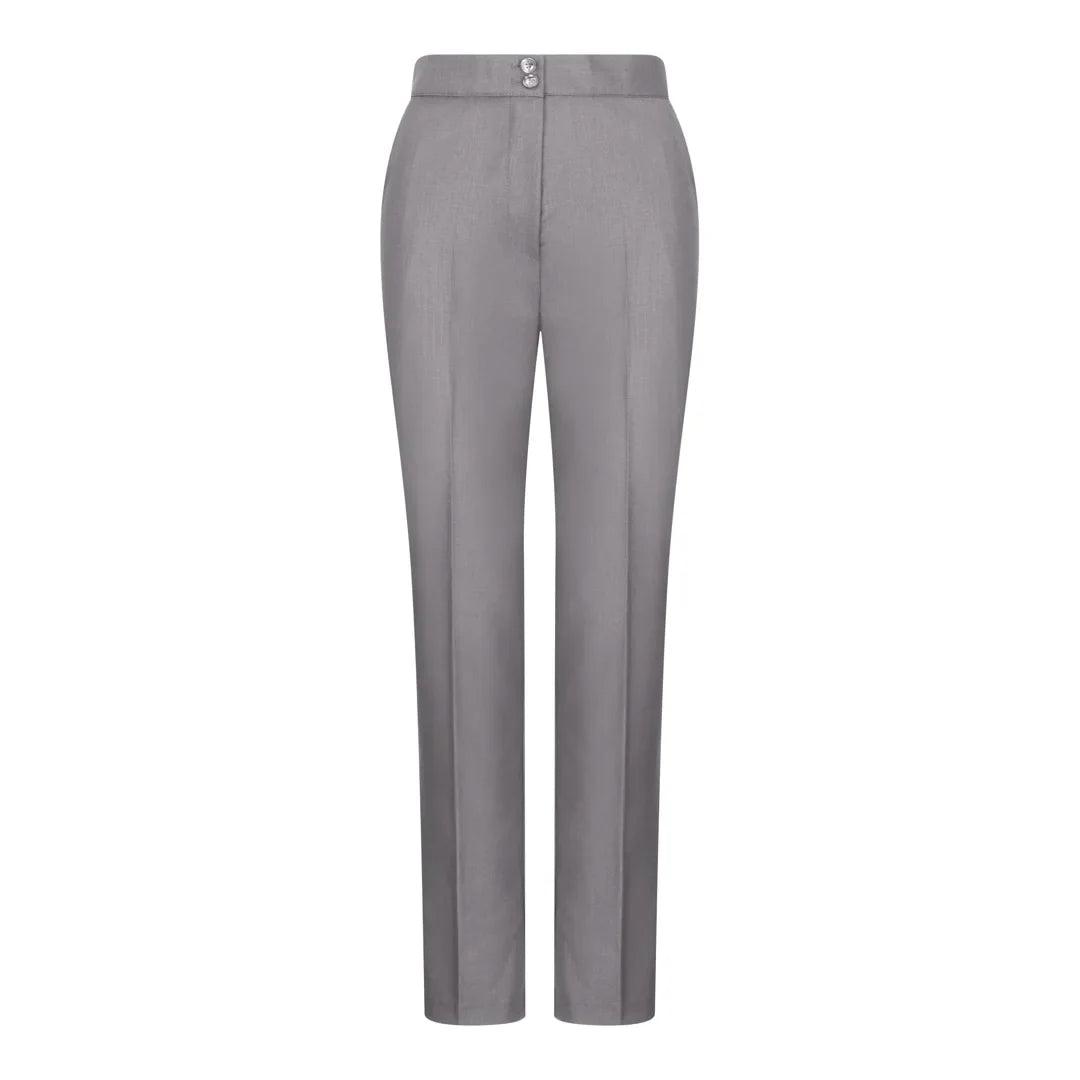 TPW-15 - Women's 3 Piece Plain Grey Suit