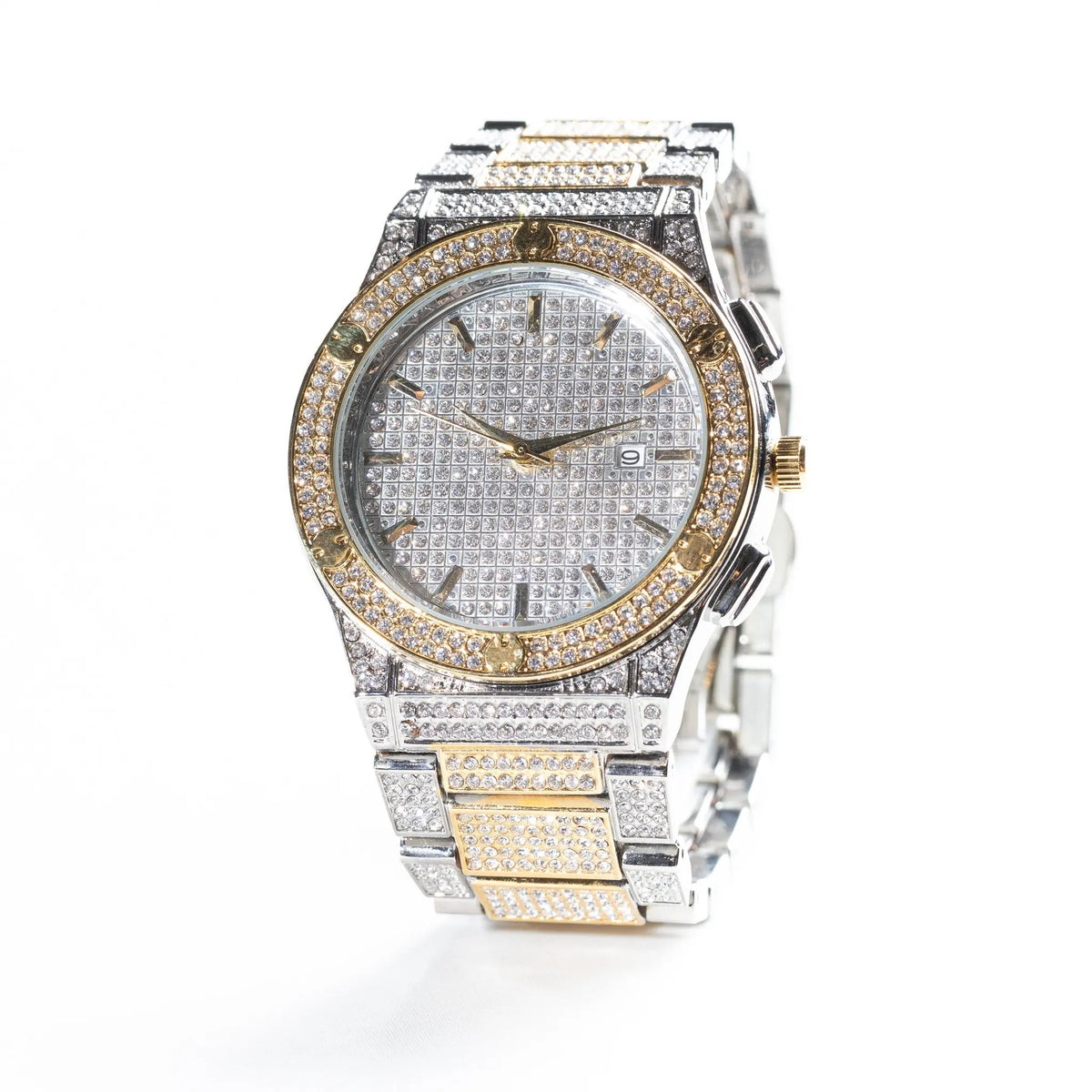 Bigface Fashion Watch - Two Tone