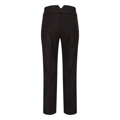 wsn04 - Women's Brown Tweed Blazer Waistcoat & Trouser Classic Suit